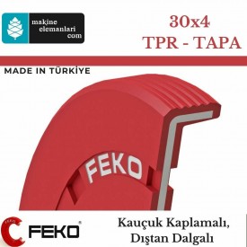 30x4 mm FEKO NBR YAĞ TAPA KEÇESİ TİP-TPR 2957 30*4 mm